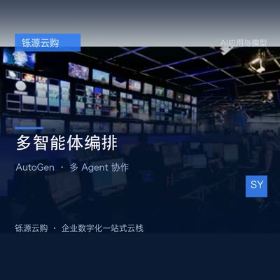 AutoGen 多智能体编排 · 年度服务